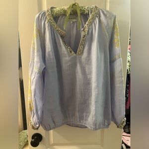 Rose and Rose boutique blouse with cami underneath